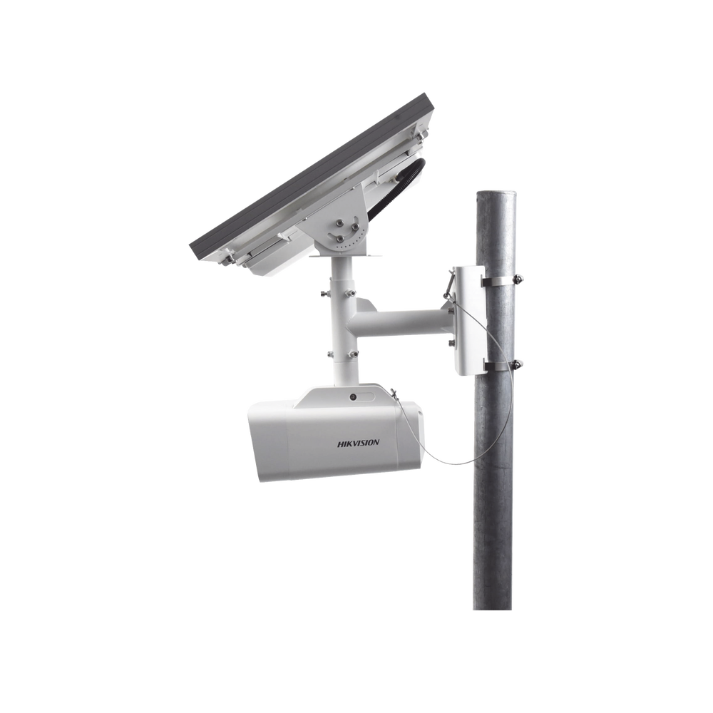 Kit Solar IP All in One / Cámara Bala ColorVu 4 Megapixel / Lente 4mm / Panel Solar / Batería de Respaldo de Litio 23.2Ah (Hasta 24 Días) / Conexión 4G / Accesorios de Instalación