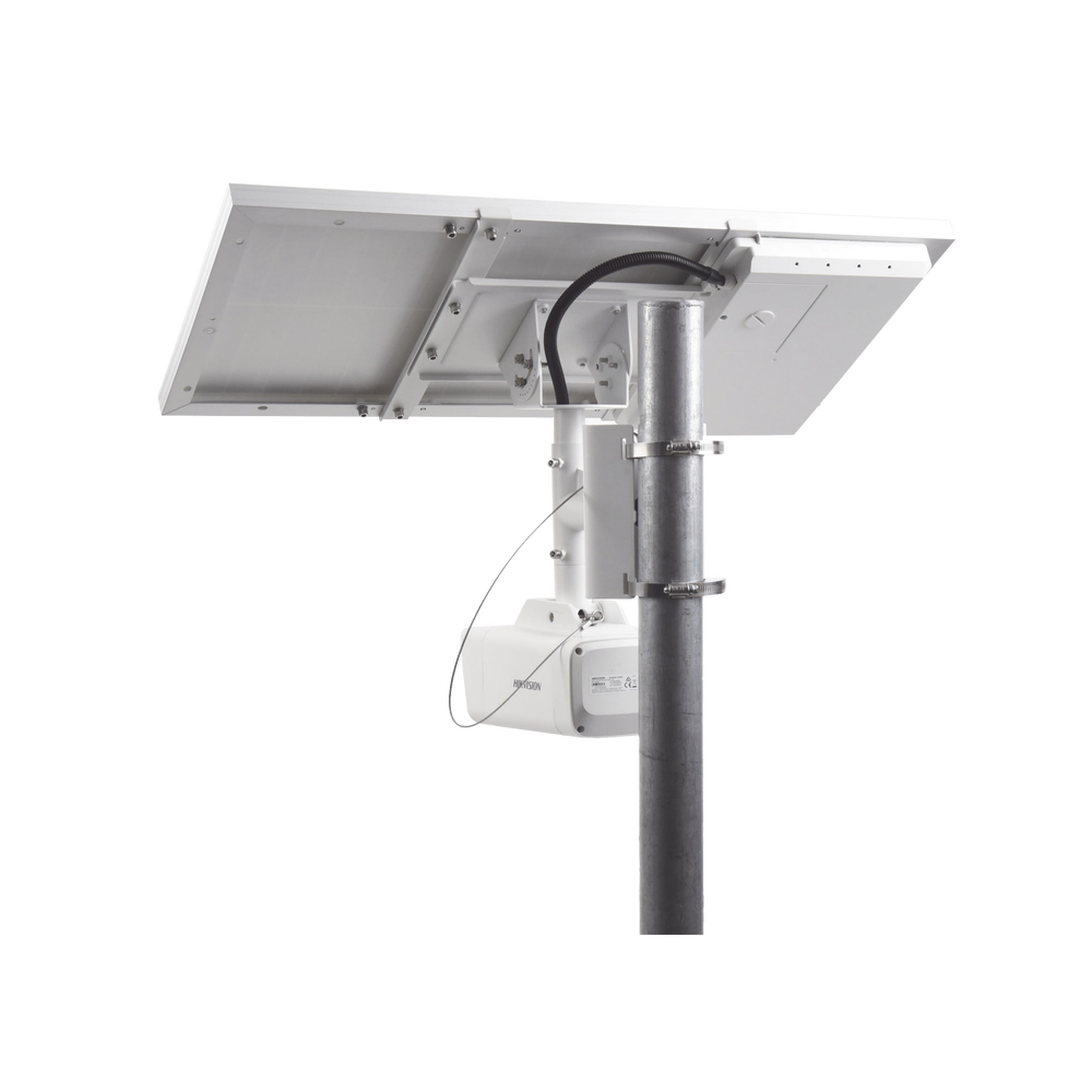Kit Solar IP All in One / Cámara Bala ColorVu 4 Megapixel / Lente 4mm / Panel Solar / Batería de Respaldo de Litio 23.2Ah (Hasta 24 Días) / Conexión 4G / Accesorios de Instalación