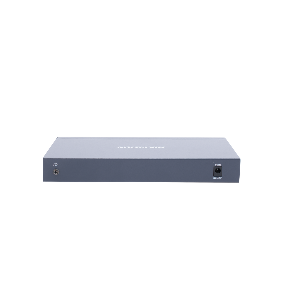 Switch Gigabit PoE+ / Administrable / 8 puertos 10/100/1000 Mbps PoE+ / 2 puertos SFP / configuración remota desde Hik-ProConnect / PoE hasta 250 metros / 110 W
