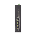Switch Industrial Gigabit PoE+ / No Administrable / 4 puertos 10/100/1000 Mbps PoE+ (30W) + 1 puerto 10/100/1000 PoE++(60W) / 2 puertos SFP / 60 W