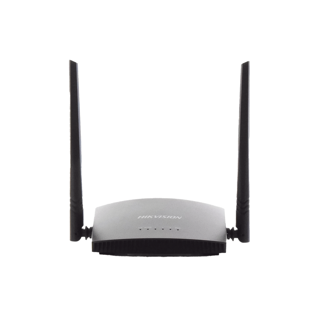 Router Inalámbrico WISP en banda 2.4 GHz / Hasta 300 Mbps / 4 Puertos 10/100 Mbps /  2 Antenas Omnidireccional de 5 dBi / Interior
