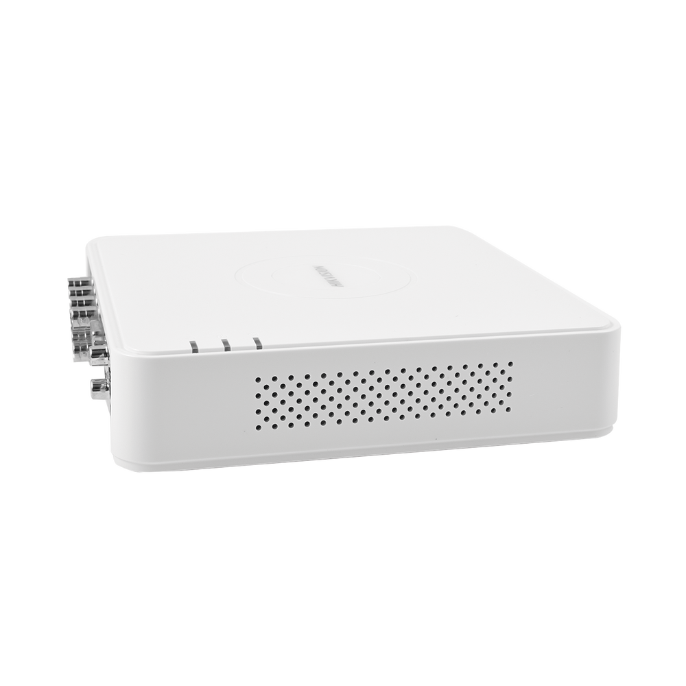 DVR 2 Megapixel (1080P) Lite / 8 Canales TURBOHD + 2 Canales IP / 1 Bahía de Disco Duro / H.265+ / 1 Canal de Audio / Audio por Coaxitron / Salida de vídeo Full HD