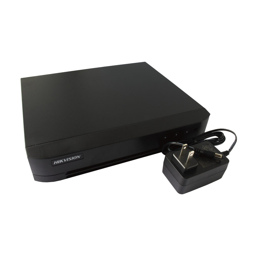 DVR 1080P Lite Pentahibrido / 8 Canales TURBOHD + 2 Canales IP / H.264+ / 1 Bahía de Disco Duro / Audio por Coaxitron