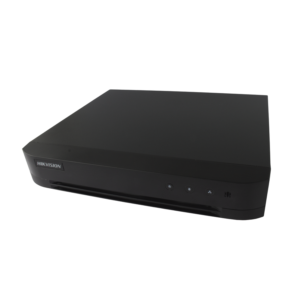 DVR 1080P Lite Pentahibrido / 8 Canales TURBOHD + 2 Canales IP / H.264+ / 1 Bahía de Disco Duro / Audio por Coaxitron