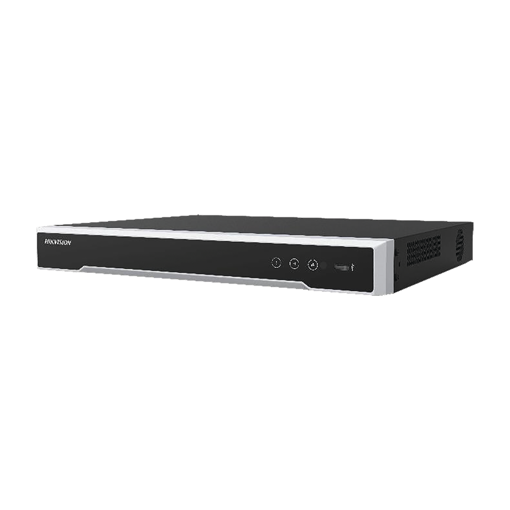 NVR 8 Megapixel (4K) / 16 canales IP / 2 Bahías de Disco Duro / HDMI en 4K