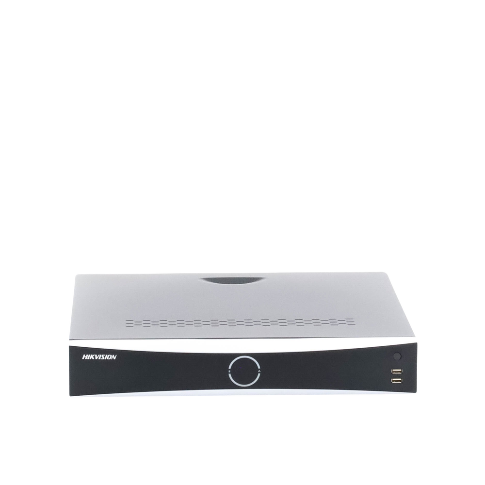 NVR 12 Megapixel (4K) / 32 canales IP / AcuSemse/  4 Bahías de Disco Duro /  HDMI en 4K / 16 Puertos PoE