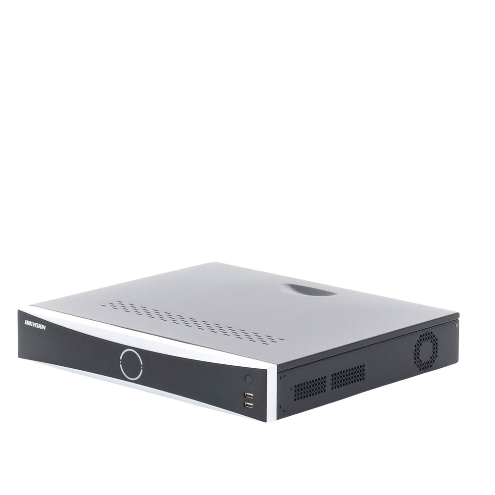 NVR 12 Megapixel (4K) / 32 canales IP / AcuSemse/  4 Bahías de Disco Duro /  HDMI en 4K / 16 Puertos PoE