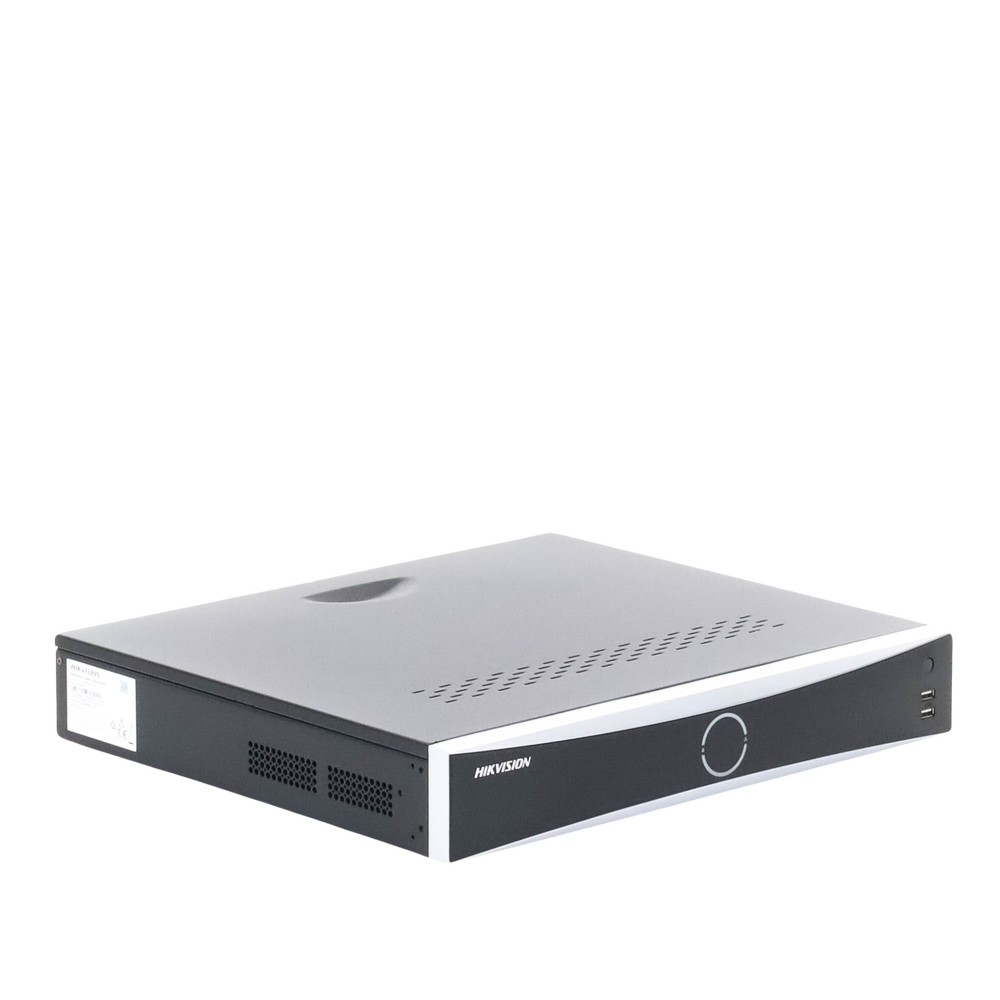 NVR 12 Megapixel (4K) / 32 canales IP / AcuSemse/  4 Bahías de Disco Duro /  HDMI en 4K / 16 Puertos PoE