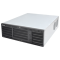 NVR 12 Megapixel (4K) / 128 canales IP / 16 Bahias de Disco Duro / 4 Puertos de Red / Soporta RAID con Hot Swap / NVR de Alto Desempeño