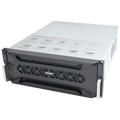 NVR 12 Megapixel (4K) / 128 canales IP / 24 Bahías de Disco Duro / 4 Puertos de Red / Soporta RAID con Hot Swap / NVR de Alto Desempeño