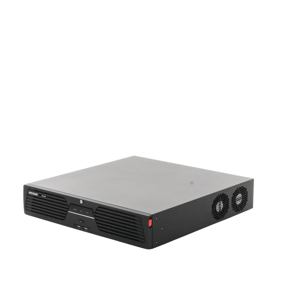NVR 32 Megapixel (8K) / 64 canales IP / Soporta Cámaras con AcuSense / 8 Bahías de Disco Duro / 2 Puertos de Red / Soporta RAID con Hot Swap / HDMI en 8K / Soporta POS