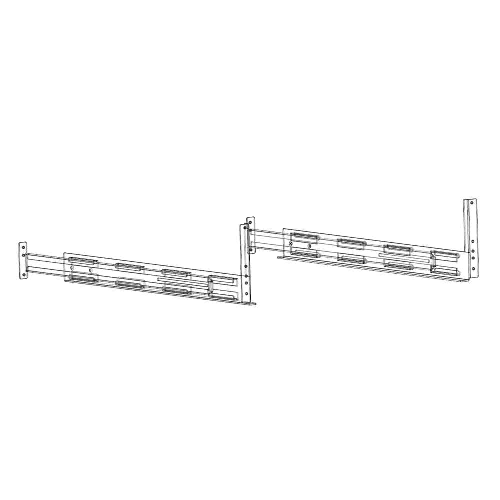 Soporte en Rack para NVR`s 3U And 4U Chassis Guide Rail ASM