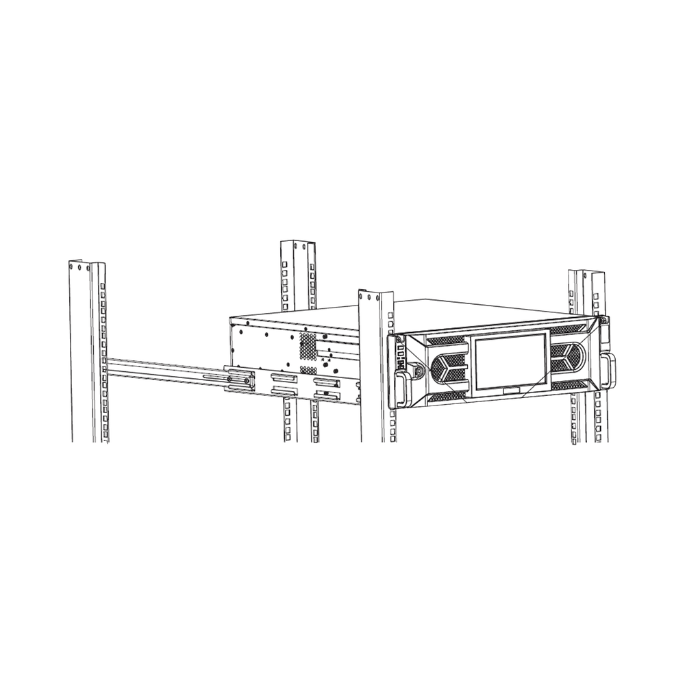 Soporte en Rack para NVR`s 3U And 4U Chassis Guide Rail ASM