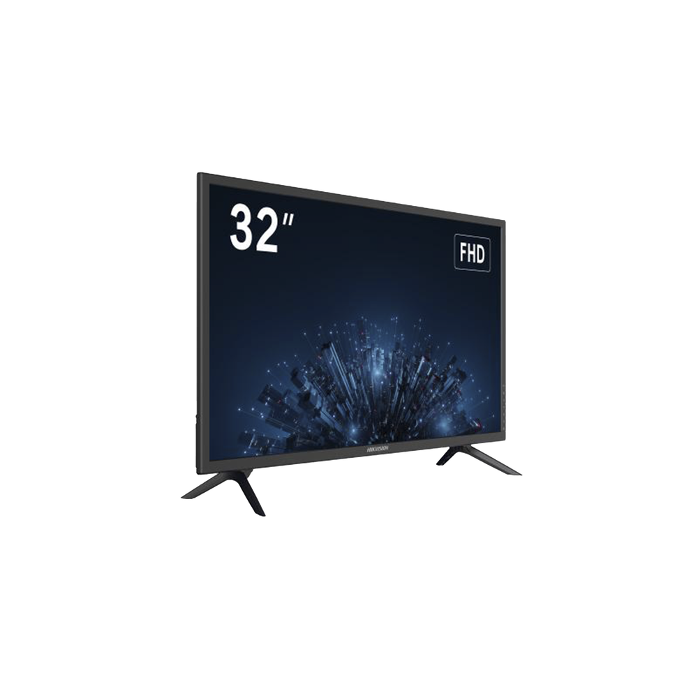 Monitor LED 32" Ultra-Brillante Full HD con Altavoces Potentes, Ángulo de Visión 178° y Entradas HDMI-VGA / Funcionamiento 24/7 y Montaje VESA (100 X 100) / Calibración Inteligente de Imagen