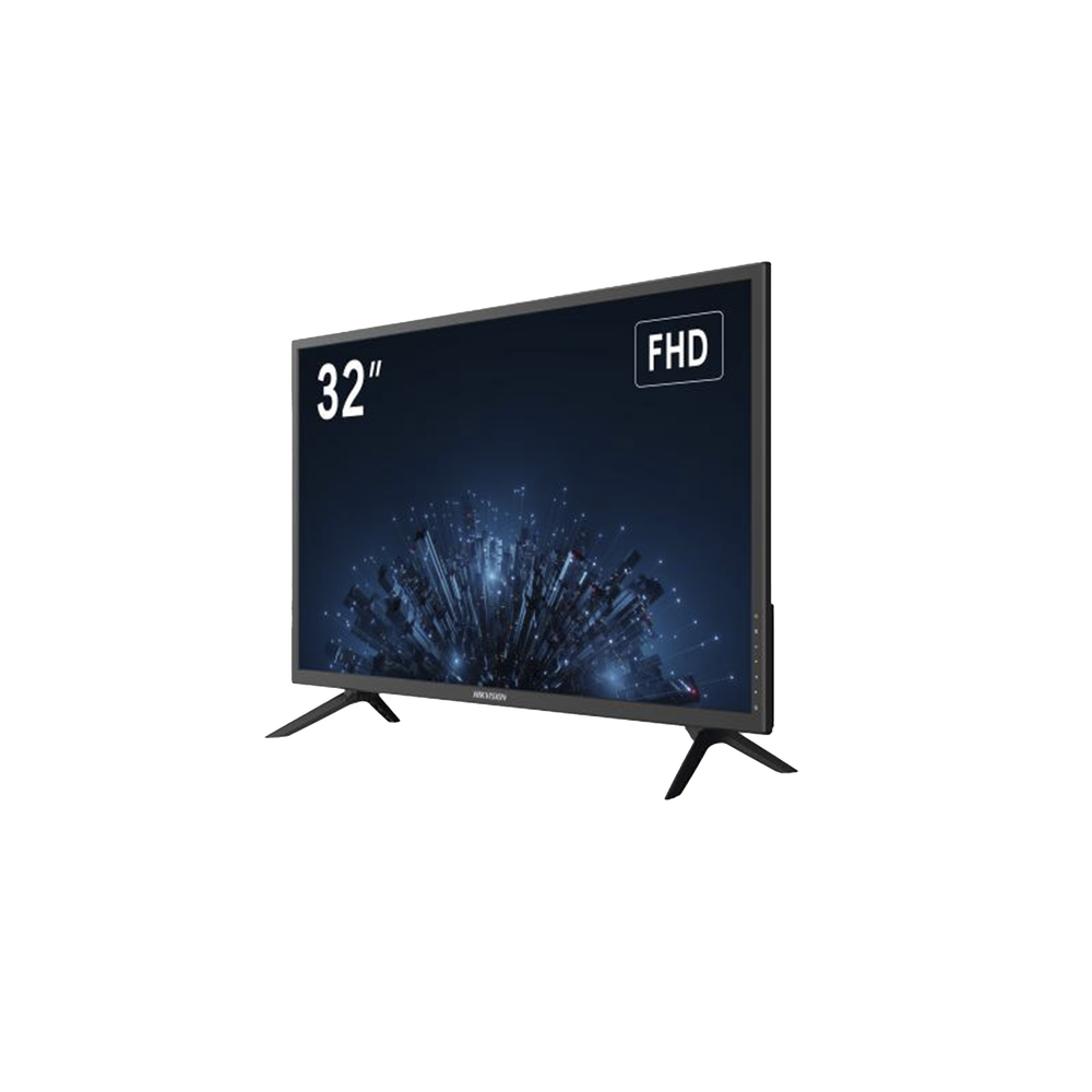 Monitor LED 32" Ultra-Brillante Full HD con Altavoces Potentes, Ángulo de Visión 178° y Entradas HDMI-VGA / Funcionamiento 24/7 y Montaje VESA (100 X 100) / Calibración Inteligente de Imagen