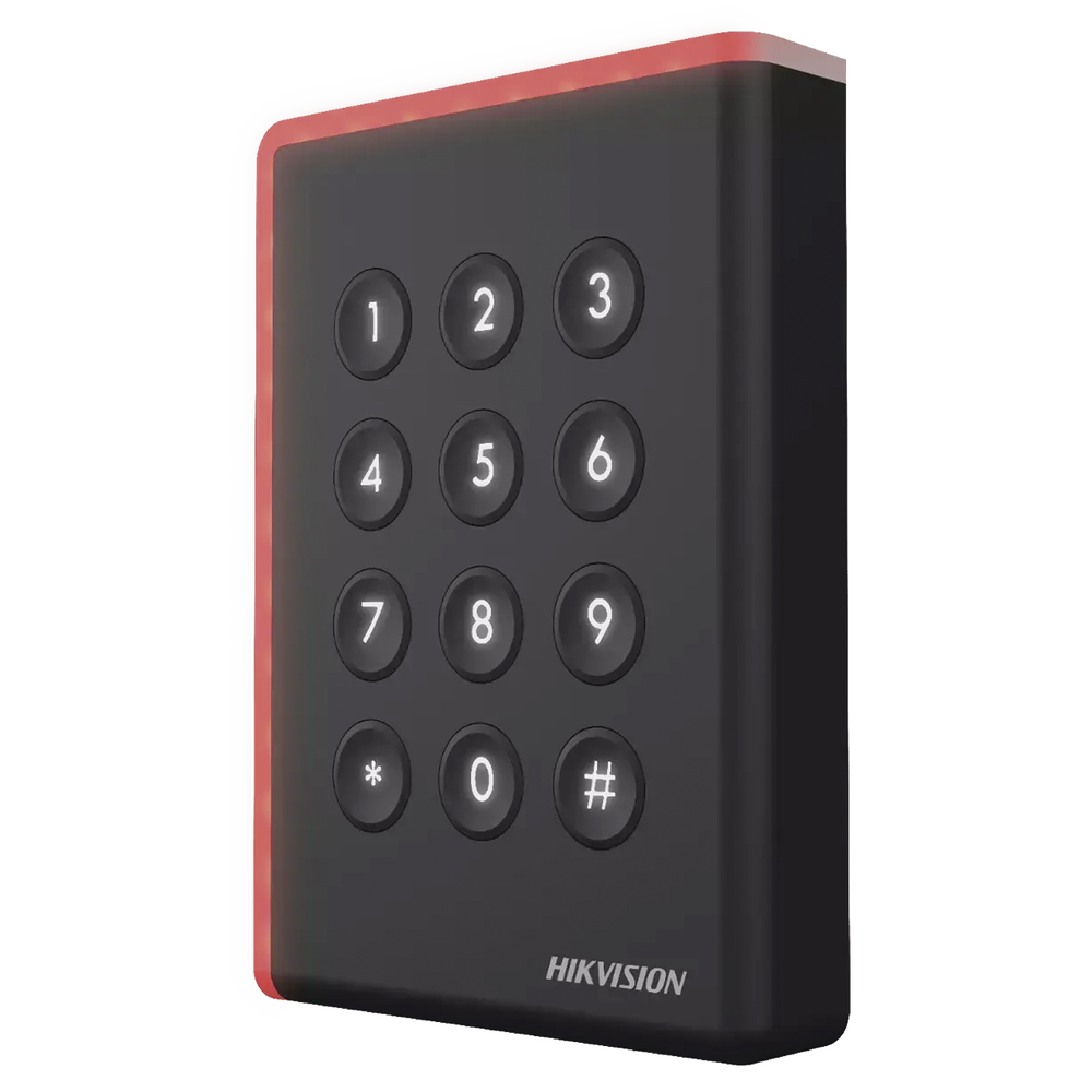 Lector de Tarjetas MIFARE y Teclado / Conexión Wiegand / RS-485 / OSDP / Estético y Fácil de Utilizar / Indicador LED