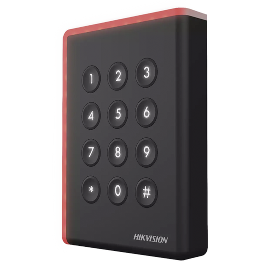 Lector de Tarjetas MIFARE y Teclado / Conexión Wiegand / RS-485 / OSDP / Estético y Fácil de Utilizar / Indicador LED