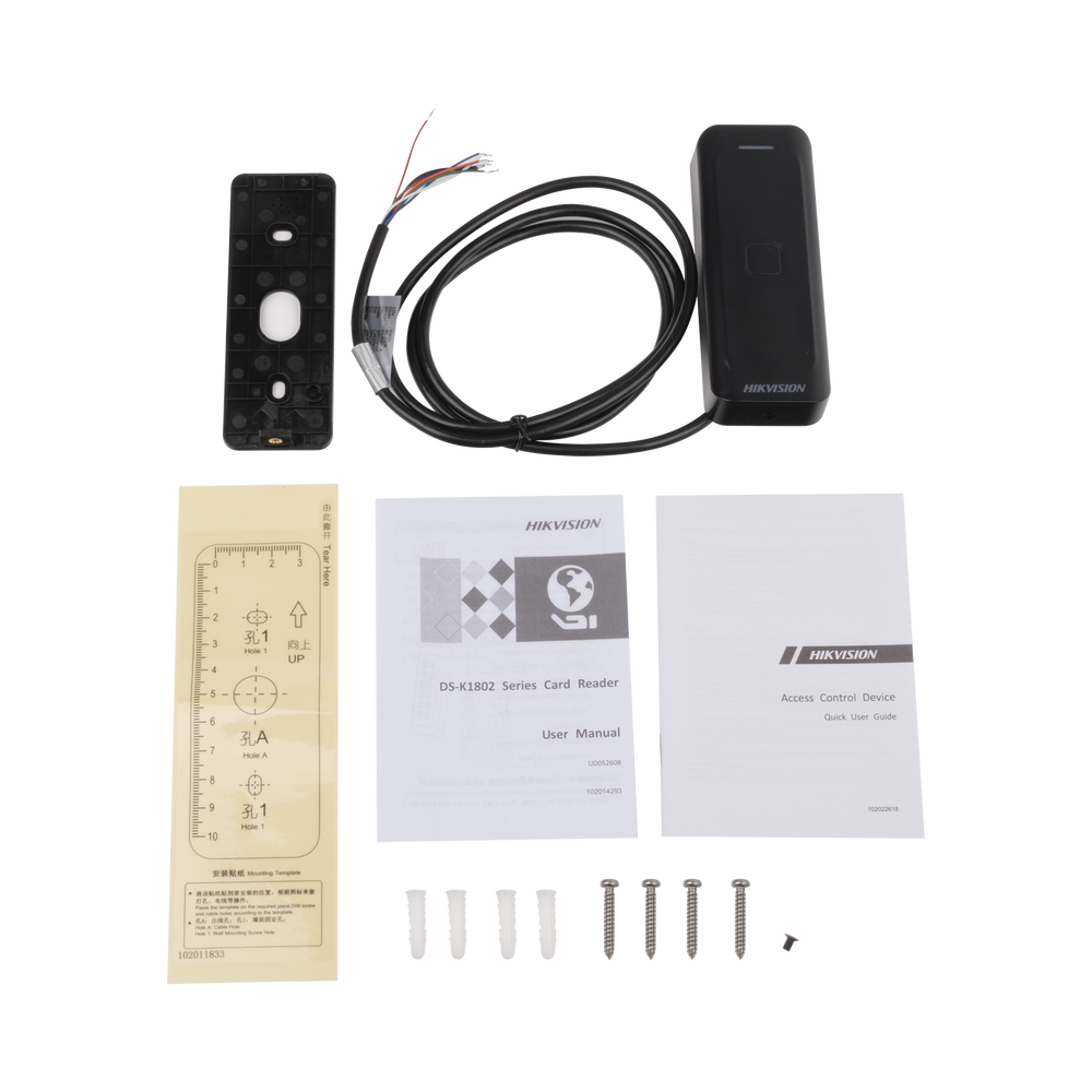 PROX EM Card Reader / Outdoor IP65 / Wiegand / Compatible with Any Panel / Slim and Aesthetic Profile / LED Indicator