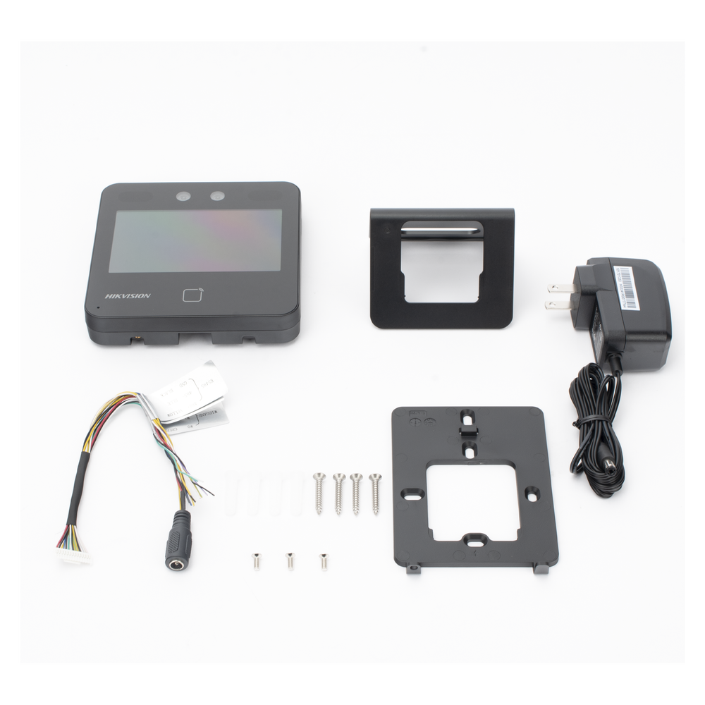Terminal WiFi/Touch de Reconocimiento Facial Ultra Rápido para ASISTENCIA y Control de ACCESO / 1500 Rostros y 3,000 tarjetas /  Lee códigos QR / Videoportero / Detección de Cubrebocas