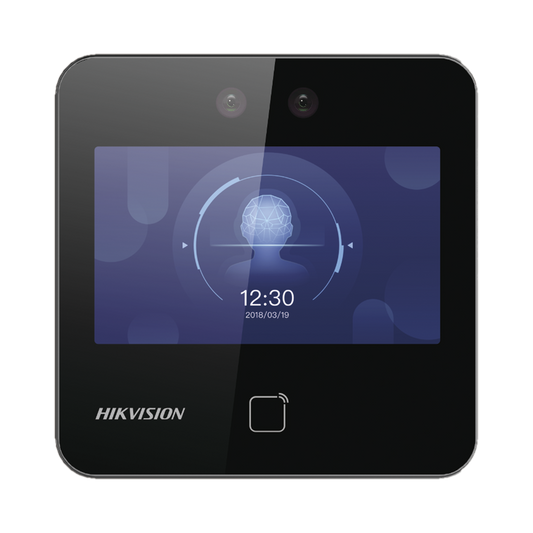 Terminal WiFi/Touch de Reconocimiento Facial Ultra Rápido para ASISTENCIA y Control de ACCESO / 1500 Rostros y 3,000 tarjetas /  Lee códigos QR / Videoportero / Detección de Cubrebocas