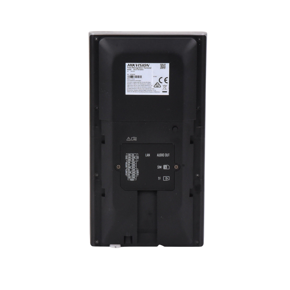 Terminal Facial WiFi con pantalla de 7" /  Protección IP65 / 10,000 rostros y 50,000 tarjetas / Soporta módulo lector de Huella, QR y Bluetooth