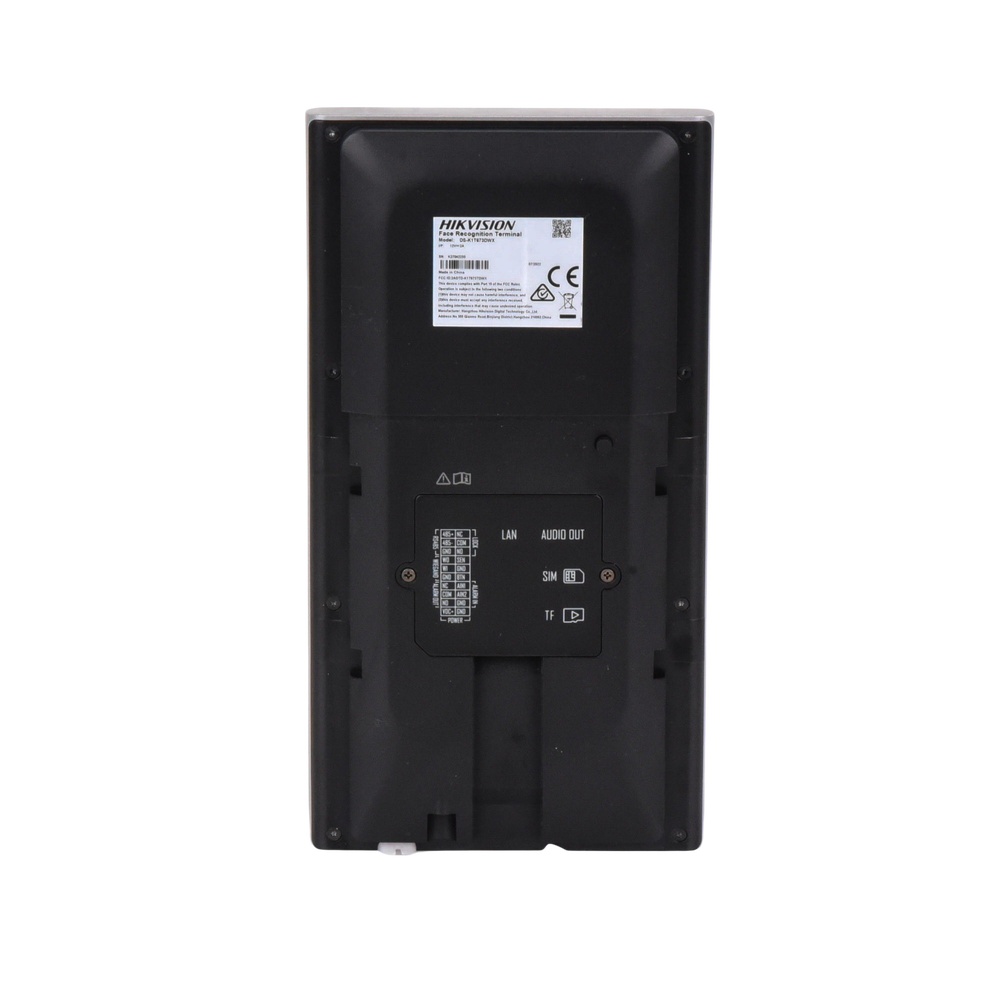 Terminal Facial WiFi con pantalla de 7" /  Protección IP65 / 100,000 rostros y 500,000 tarjetas / 10,000 huellas con módulo opcional / ISAPI / ISUP 5.0 