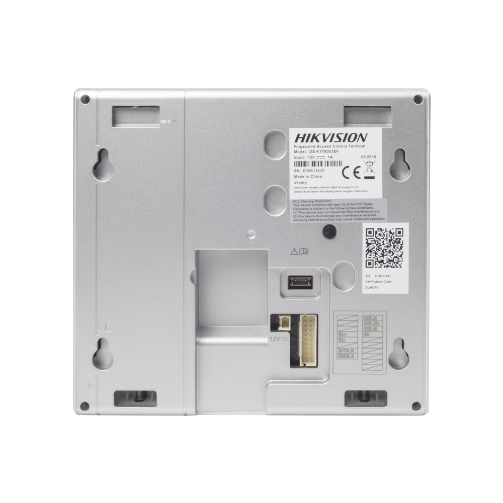 Access Control and Attendance Terminal compatible with Hik-Connect APP (P2P) / Fingerprint and Mifare Card Reading