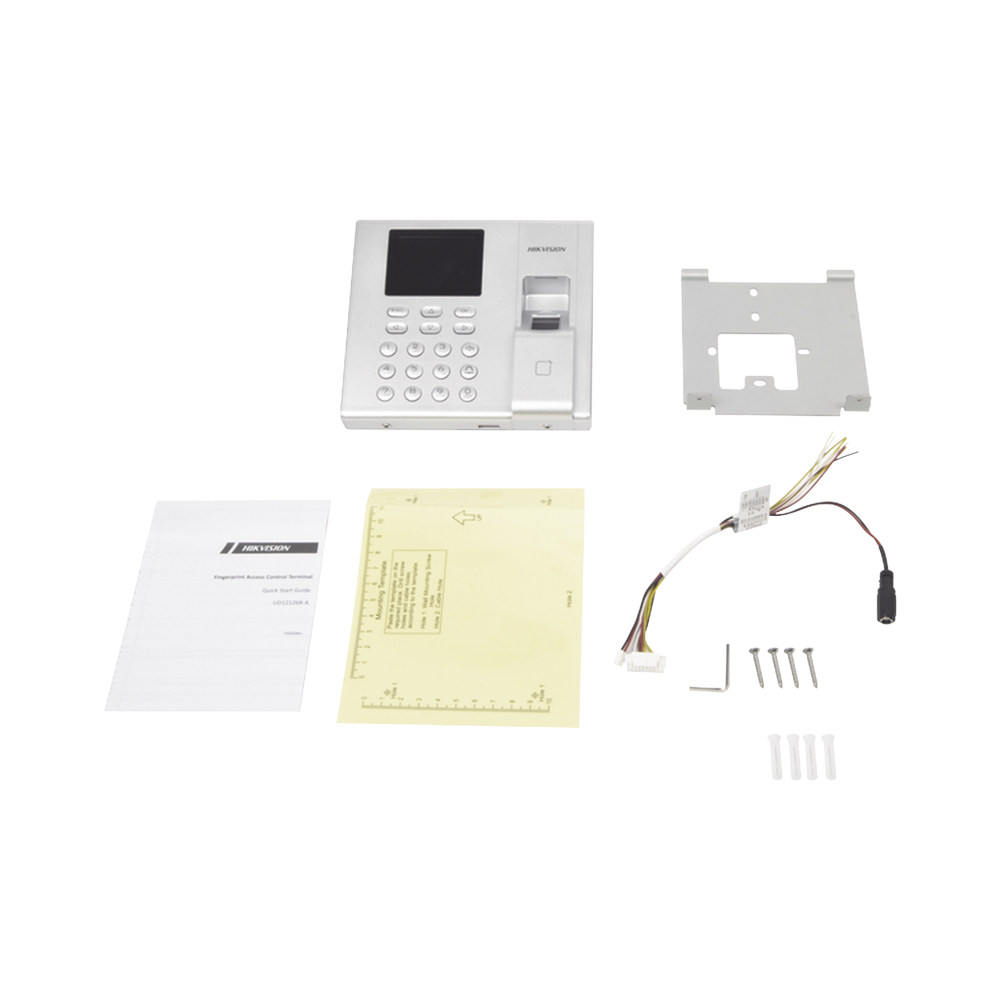 Access Control and Attendance Terminal compatible with Hik-Connect APP (P2P) / Fingerprint and Mifare Card Reading