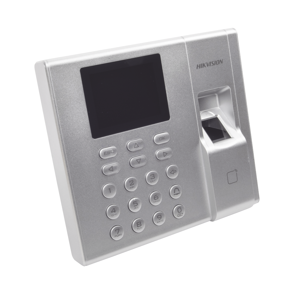 Access Control and Attendance Terminal compatible with Hik-Connect APP (P2P) / Fingerprint and Mifare Card Reading