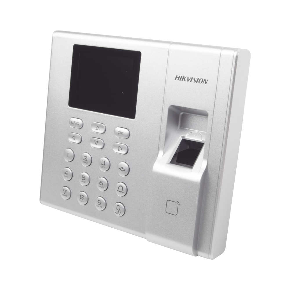 Access Control and Attendance Terminal compatible with Hik-Connect APP (P2P) / Fingerprint and Mifare Card Reading