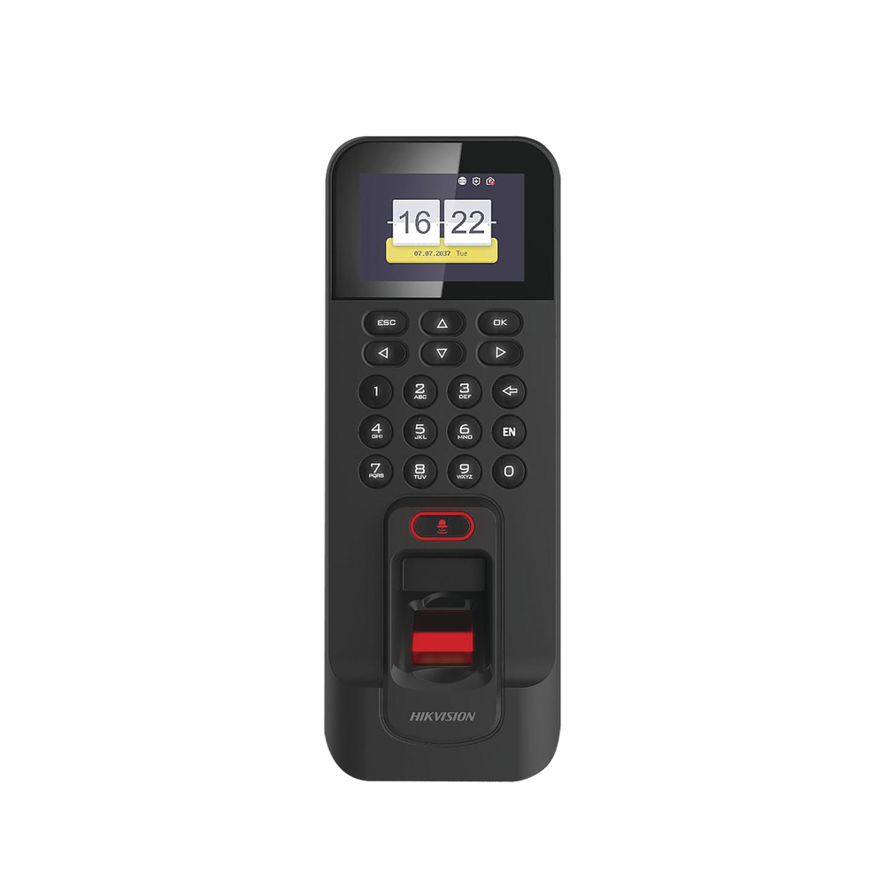 Biometrico Stand Alone con Lector de Proximidad MIFARE / 3,000 Huellas / TCP-IP / 150,000 Eventos