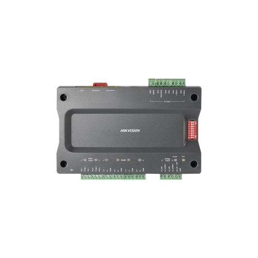 Controlador MAESTRO para Control de Elevadores / Control de Acceso para los pisos de los Elevadores por Huella o Tarjeta / Programación por IVMS4200 o Interfaz Web