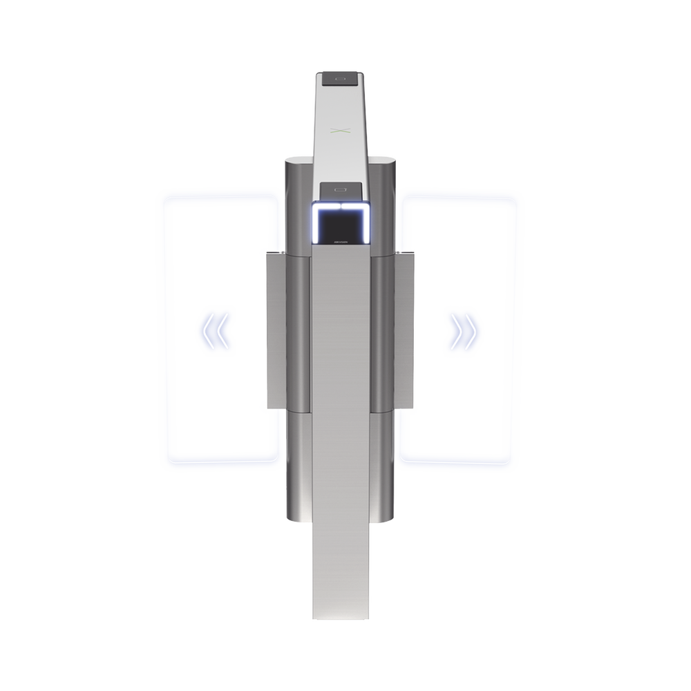 Torniquete Medio/ Carril de 90 cms / Preparación para Instalar Terminal Facial con Montaje DS-KAB6ZU1 (No incluidos) / 3,000,000 MCBF / 4 Pares de IR
