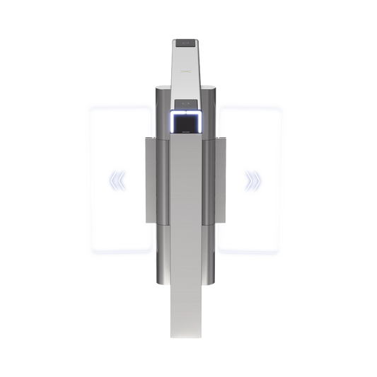 Torniquete Medio/ Carril de 90 cms / Preparación para Instalar Terminal Facial con Montaje DS-KAB6ZU1 (No incluidos) / 3,000,000 MCBF / 4 Pares de IR