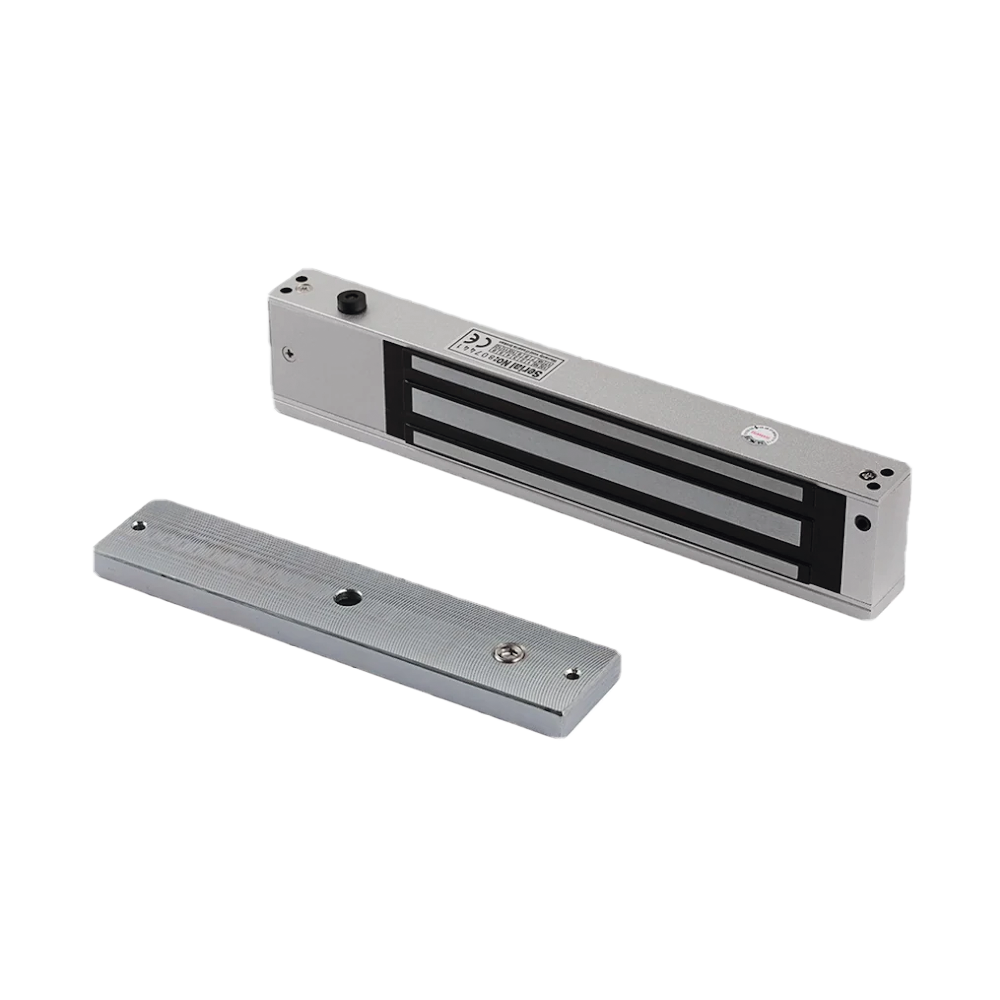 Electroimán 600 lbs / Operación 12 VDC o 24 VDC / Led Indicativo / Salida de Contacto Seco