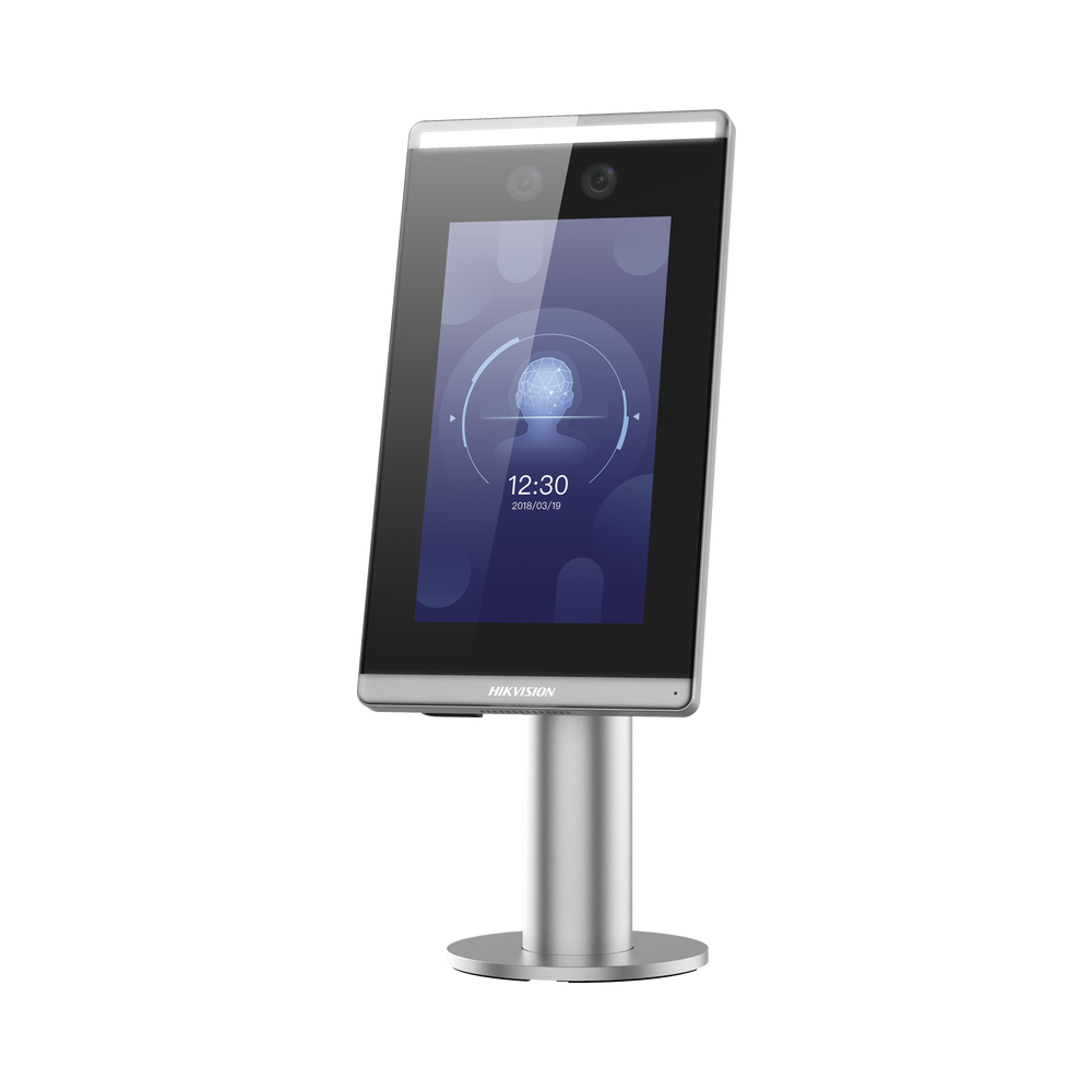 Terminal de Reconocimiento Facial Con Montaje en Poste para Torniquete /  Camara de 2 Megapixel