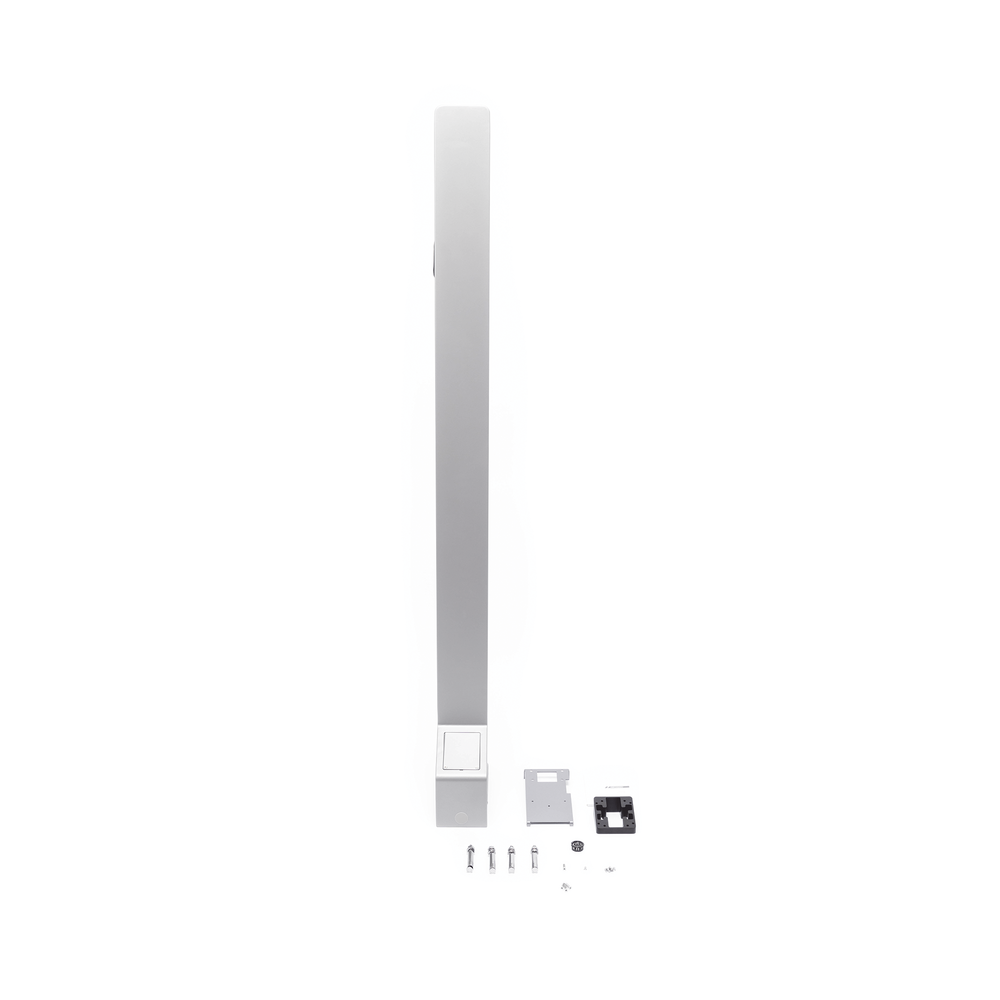 Pedestal de Piso para Lectores de Rostro HIKVISION de la serie DS-K1T607, DS-K1TA70MI-T y DS-K1T671 - También Compatible con Biometricos Termicos Industriales