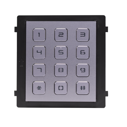 Módulo de Teclado para Frente de Calle  Modular / Desbloqueo de Puerta Mediante Código / Llamada a monitor.