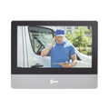Monitor IP Touch Screen 7" para Videoportero IP Modular / Cristal Templado / Vídeo en Vivo / Apertura Remota / llamada entre monitores / Audio de dos vías