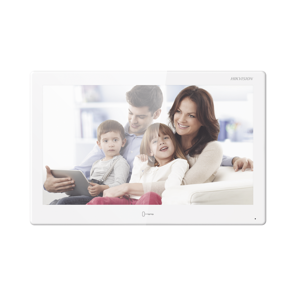 Monitor Touch IP / WiFi / ANDROID 10.1" / Integración con Videoporteros IP, CCTV, Panel de Alarma AXPRO y Biométricos de Acceso  / Vídeo en Vivo / PoE Estándar / Apertura Remota