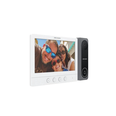 Kit de Videoportero TurboHD con Pantalla LCD a Color de 7" / Frente de Calle para Exterior de Policarbonato / 720p (1 Me