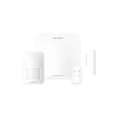 (Ax Home) Kit de Panel de Alarma Inalámbrico de Hikvision / Soporta 16 Zonas / Wi-Fi / Incluye Batería de respaldo / Com