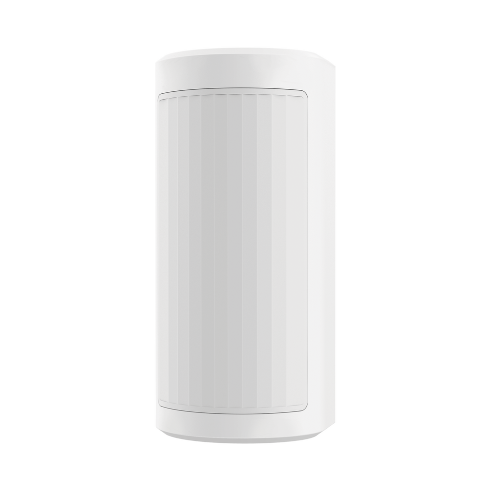 (AX PRO) Dual-Tech Outdoor PIR Detector IP65 / Detection Range 18 m Deep Placed at 2.7 m Height / Coverage Angle of 90° / Pet Immunity 24 Kg / Not Compatible with the DS-PHA64-LP Panel