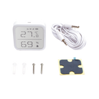 (AX PRO) Wireless Temperature and Humidity Detector / 2.7" Size / Indoor Use / Detection Range from -35°C to 99°C