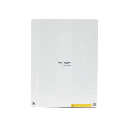 Panel de Alarma AX Hybrid Pro de 64 zonas / 8 Zonas Cableadas Directas al Panel / 56 Zonas Expandibles: Inalámbricas o Cableadas / Conexión TCP/IP y WIFI / Soporta módulo 3G/4G (opcional) / Hik-connect