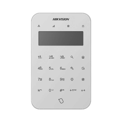 (AX PRO) Teclado Inalámbrico con Pantalla LCD para Armado y Desarmado / Funciones de Automatización para control de Rele