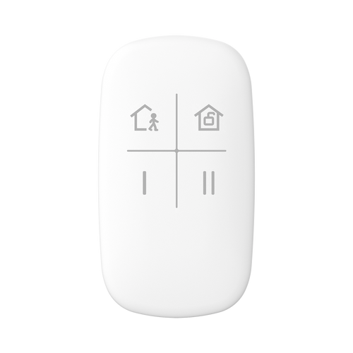 (AX PRO) Control Remoto para Armado y Desarmado / Teclas con Funciones Programables (Pánico Audible o Silencioso, Silenciar Alarma, Alarma Médica, Automatización, etc)