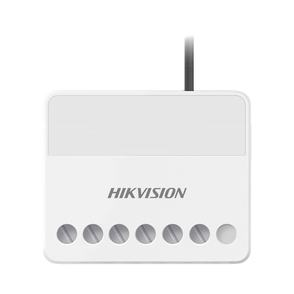 (AX PRO) Relevador Inalámbrico / 1 Entrada de Alarma 24/7 / 1 Salida de Relevador 0 a 36 VCD (Max. 5 A)