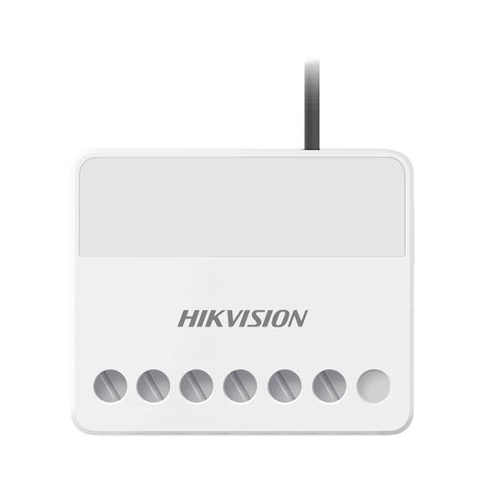 (AX PRO) Relevador Inalámbrico / 1 Entrada de Alarma 24/7 / 1 Salida de Relevador 0 a 36 VCD (Max. 5 A)