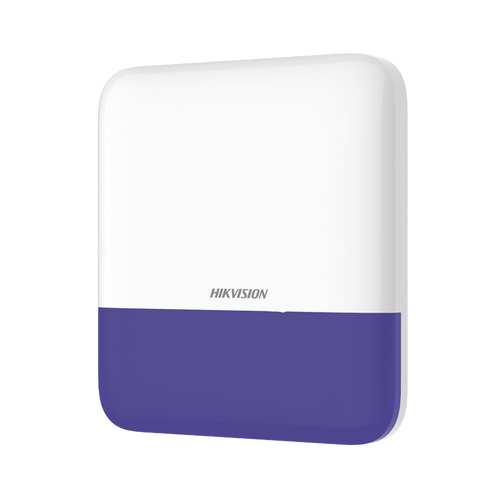(AX PRO) Sirena Inalámbrica con Estrobo Azul para Exterior IP65 / 110 dB